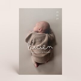 faire part naissance minimaliste prenom et douce photo TA05500-2600120-02 1