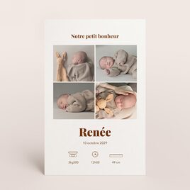 faire part naissance minimaliste petit bonheur en photos TA05500-2600124-02 1