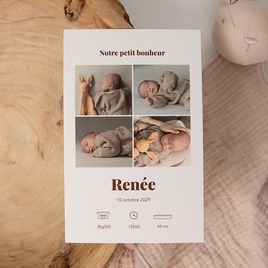faire part naissance minimaliste petit bonheur en photos TA05500-2600124-02 3