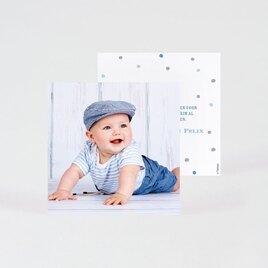 bedankkaart baby met foto en confetti TA0557-1700004-03 1