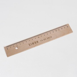 regle gravee de 20 cm en bois TA05813-2400001-02 1