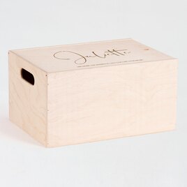 houten kist met naam en schuifdeksel TA05822-2200001-03 2