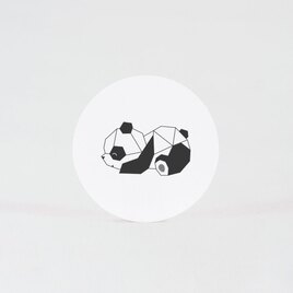 ronde sticker met pandabeer 3 7 cm TA05905-2000129-03 2