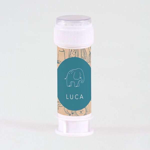 ecolook jungle sticker voor bellenblaas met naam TA05905-2200071-03 3