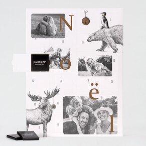 Calendrier de l'avent forêt enchantée