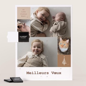 Calendrier de l'avent photos multi-formats
