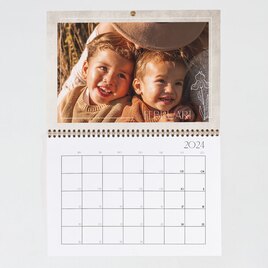jaarkalender met foto s en bloemen TA0884-2300007-03 1