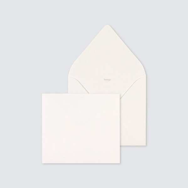 superbe enveloppe carree blanc casse 14 x 12 5 cm TA09-09000203-02 1