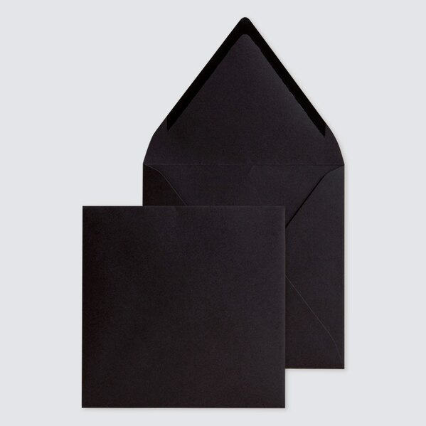 vierkante zwarte enveloppe met puntklep TA09-09011501-03 1