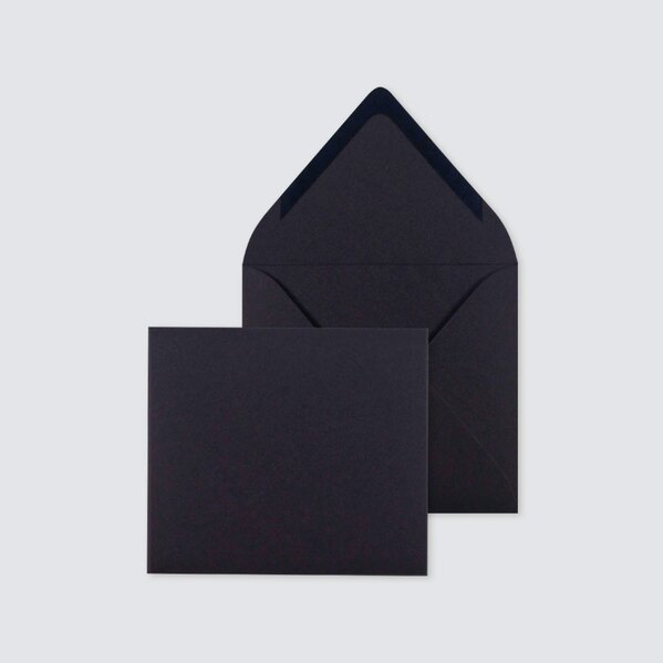 elegante enveloppe noire 14 x 12 5 cm TA09-09011603-02 1