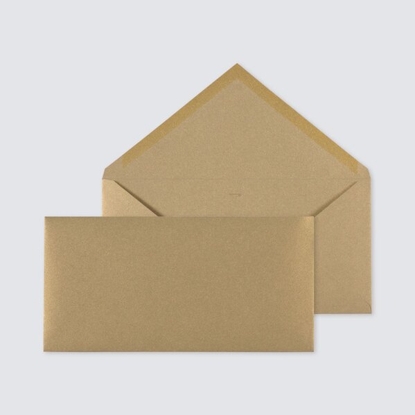 goudkleurige langwerpige envelop TA09-09013713-03 1