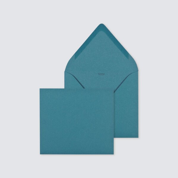 vierkante turquoise envelop met puntklep TA09-09019601-03 1