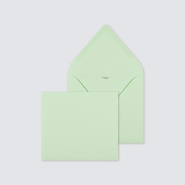 vierkante zacht groene envelop met puntklep TA09-09021601-03 1