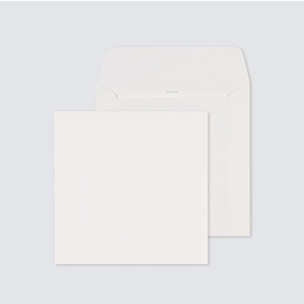 enveloppe blanc casse autocollante 17 x 17 cm TA09-09209505-02 1