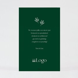 zakelijke kerstkaart velvetlook met logo TA1187-2300010-03 2