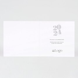 vierkante zakelijke nieuwjaarskaart met logo foto en folie TA1187-2300203-03 2