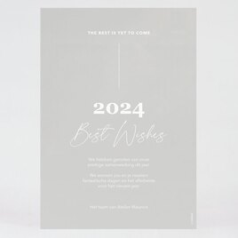 minimalistische plexi nieuwjaarskaart voor bedrijven TA1187-2300219-03 2