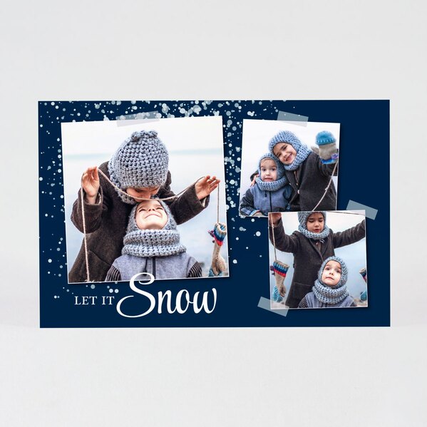 leuke kerstkaarten met meerdere foto s en sneeuwvlokken TA1188-2000014-03 1
