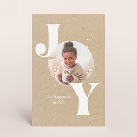ecolook nieuwjaarskaart joy met foto in letter o TA1188-2600024-03 1