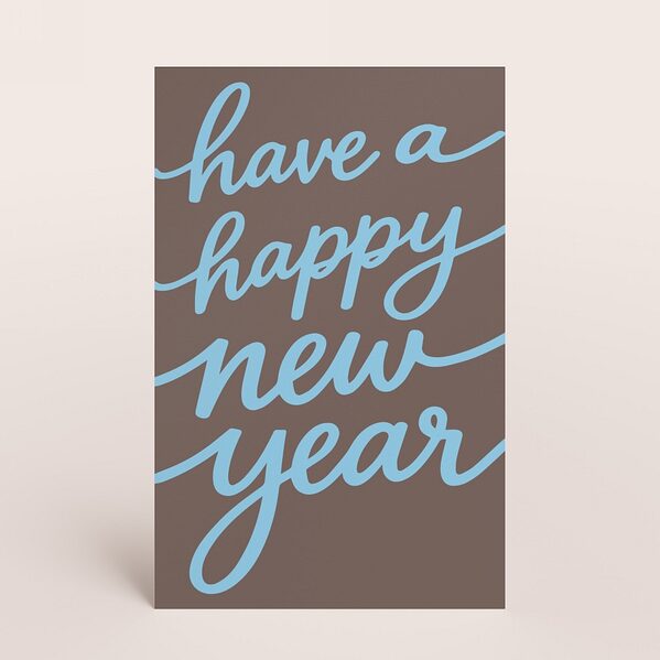 carte de voeux happy new year pour une nouvelle annee tout en elegance TA1188-2600096-02 1