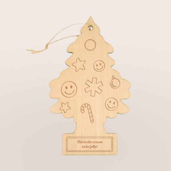 houten kerstkaart in kerstboom vorm arbre magique TA1188-2600099-03 1
