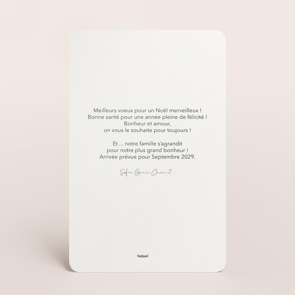 carte de voeux emballage cadeau TA1188-2600100-02 2