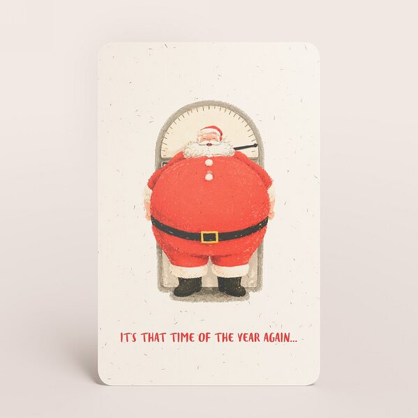 carte de voeux humouristique pere noel TA1188-2600101-02 1