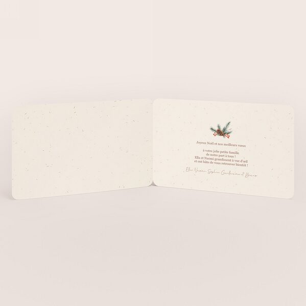 carte de voeux animaux de la foret TA1188-2600107-02 2