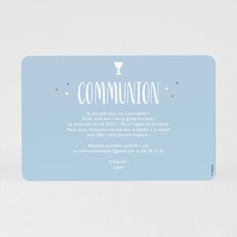 carte d invitation communion flocons TA1227-1700035-02 2