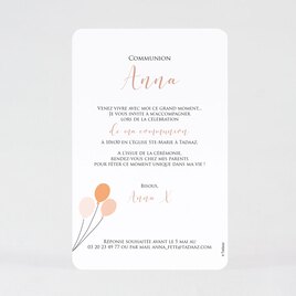 carte invitation communion fillette et ballons TA1227-1900019-02 2