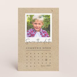 ecolook communie uitnodiging save the date met foto TA1227-2400003-03 1