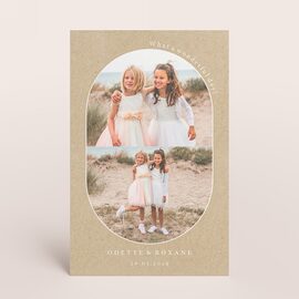 ecolook communiekaartje met foto in ronde vorm TA1228-2500037-03 1