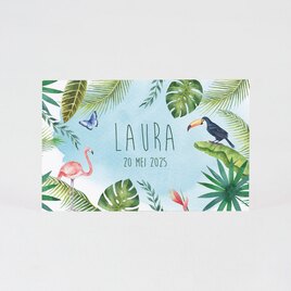 tropische sticker met flamingo s voor bellenblaas TA12905-1900031-03 2