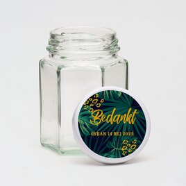 ronde jungle sticker voor glazen potje 4 4 cm TA12905-1900035-03 1