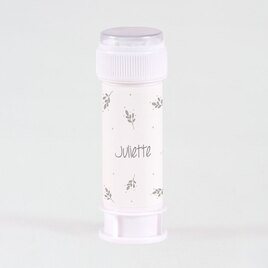 sticker tube a bulles communion floral brindille verte TA12905-2200043-02 1