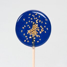 artisanale lolly blauw met gouden spikkeltjes TA12981-2100003-03 1
