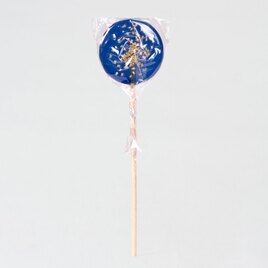 artisanale lolly blauw met gouden spikkeltjes TA12981-2100003-03 2