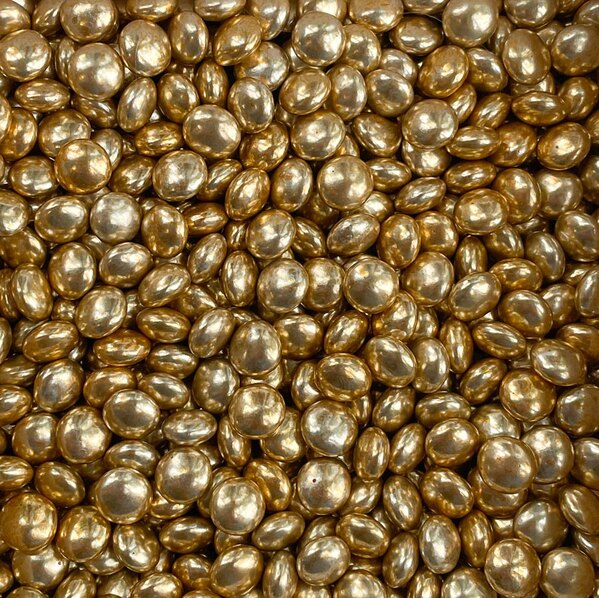 dragees lentilles communion xs metallic gold TA12984-2100006-02 1