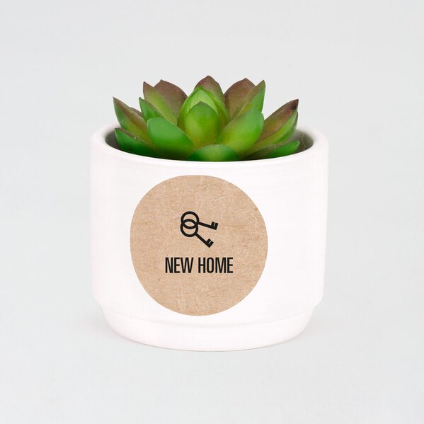 ronde sticker ecolook met sleutels 4 4 cm TA13905-1900019-03 3