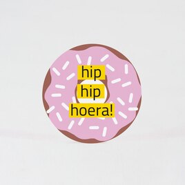 ronde donut sticker van wonderwalls 4 cm TA13905-2100029-03 2
