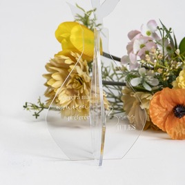 vase avec fleurs en plexi personnalisable TA14811-2400002-02 2