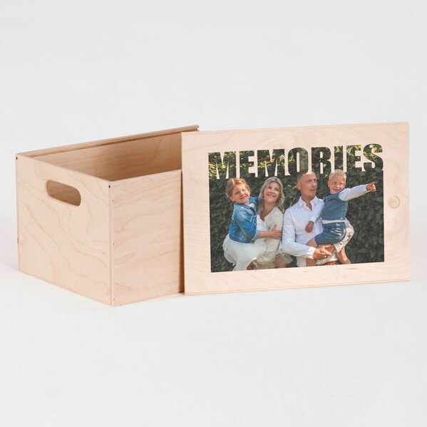 houten memorybox met schuifdeksel en foto TA14822-2300003-03 1
