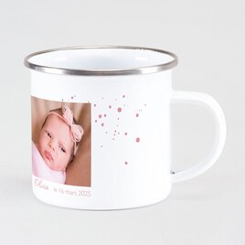 mug vintage duo de photos et motifs flocons TA14914-2100037-02 2