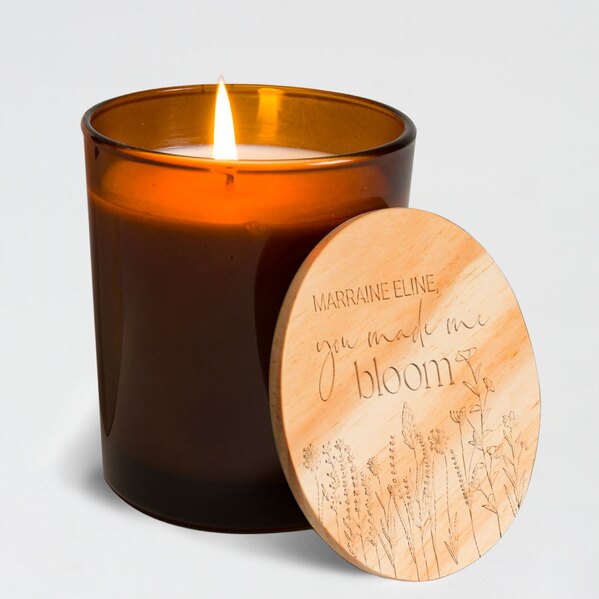 bougie ambree avec couvercle en bois jardin champetre parfum boise TA14971-2200002-02 1