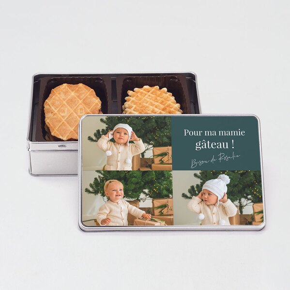 boite a biscuits moyenne multi photos minimaliste gaufrettes TA14974-2100008-02 1
