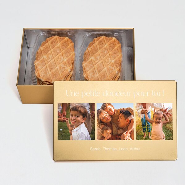 boite a biscuits moyenne trio de photo gaufrettes TA14974-2300005-02 1