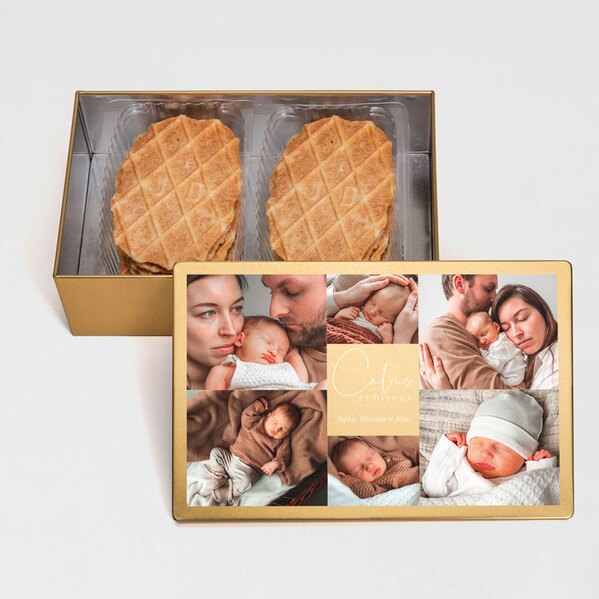 boite a biscuits moyenne doree multi photos gaufrettes TA14974-2300006-02 1