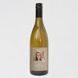 kwaliteitsvolle witte wijn met gepersonaliseerd foto etiket TA14990-2100006-03 1