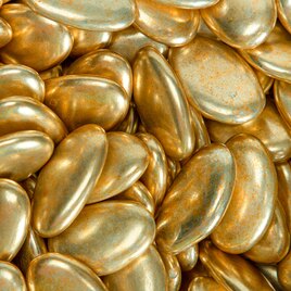 dragees de bock suikerbonen metallic goud TA183-125-03 1