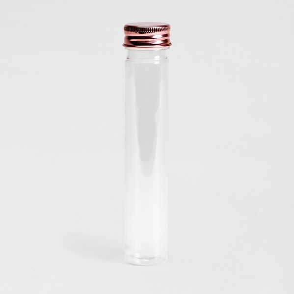 plastic buisje met rose schroefdop TA282-239-03 1